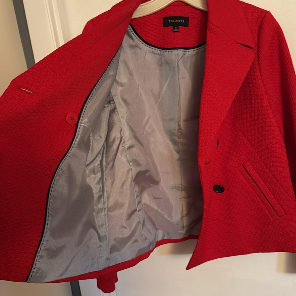 Talbots Double Breasted Jacket - image 3